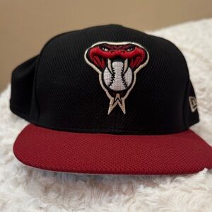 New Era Black and Red Cap